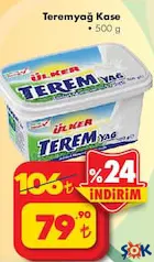 TEREMYAĞ KASE MARGARİN 500 G fiyat ve kampanya bilgisi